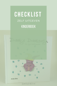 Checklist zelf uitgeven kinderboek