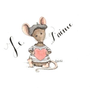 illustratie frans muisje